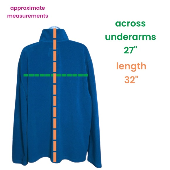 St. John's Bay XL quarter zip pullover 1100B - Picture 4 of 5